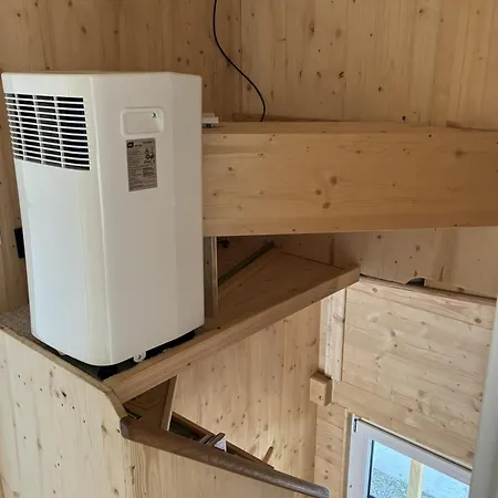 Geraeumiges Tiny Haus Fuer 1 Bis 8 Personen Mit Infrarotkabine *