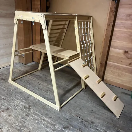 Lägenhet Geraeumiges Tiny Haus Fuer 1 Bis 8 Personen Mit Infrarotkabine Oberoestheim